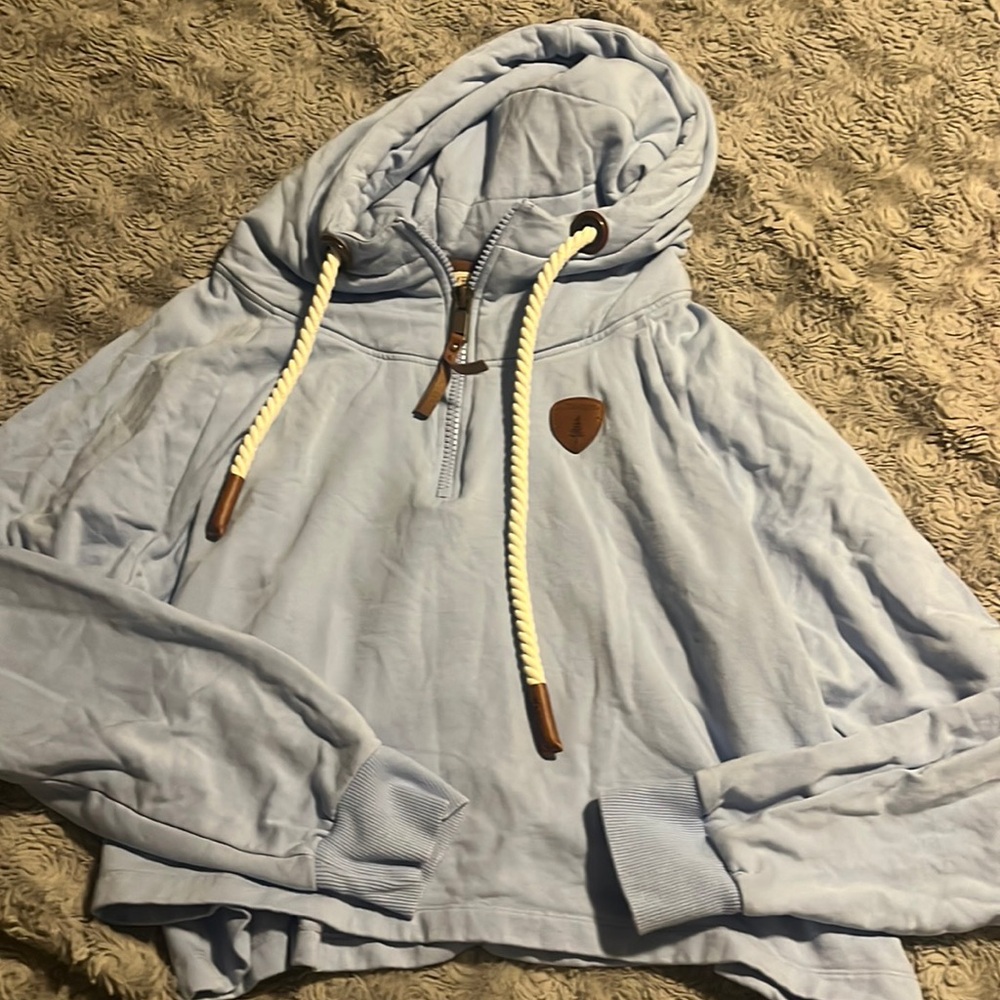 Wanakome Blue Hoodie XL New